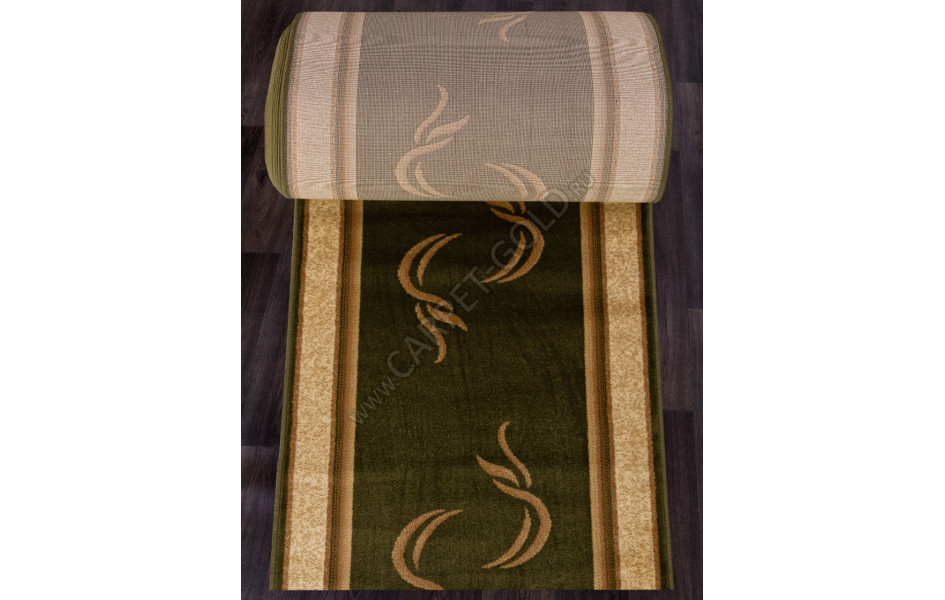 a704 - GREEN - Дорожка - коллекция OLYMPOS