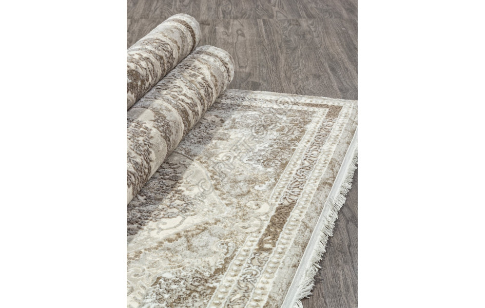 Ковер N2044A - CREAM / CREAM - Прямоугольник - коллекция POMPEI